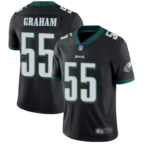Men Philadelphia Eagles 55 Brandon Graham Black Alternate Vapor Untouchable NFL Jersey Limited Player